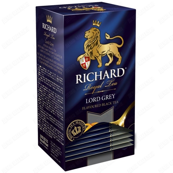 Чай Richard Lord Grey черный байховый, 25пак*2г