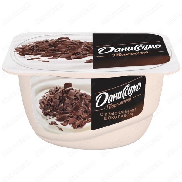 Продукт Даниссимо творожный с шоколадной крошкой 6.7% 130 г