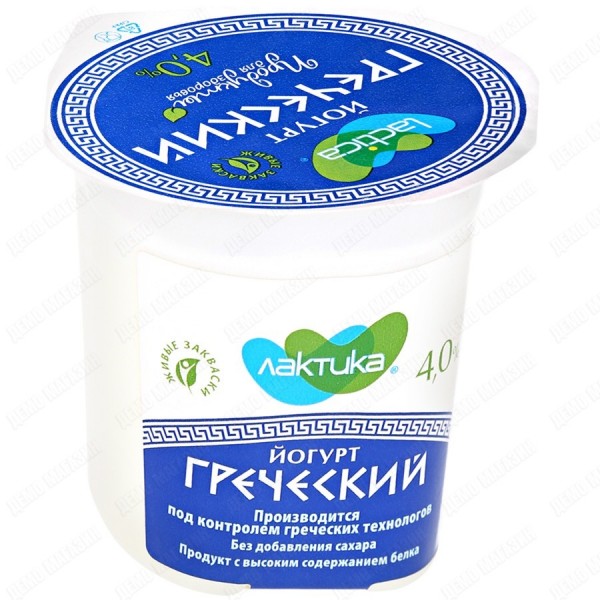 Йогурт Lactica греческий 4% 120 г
