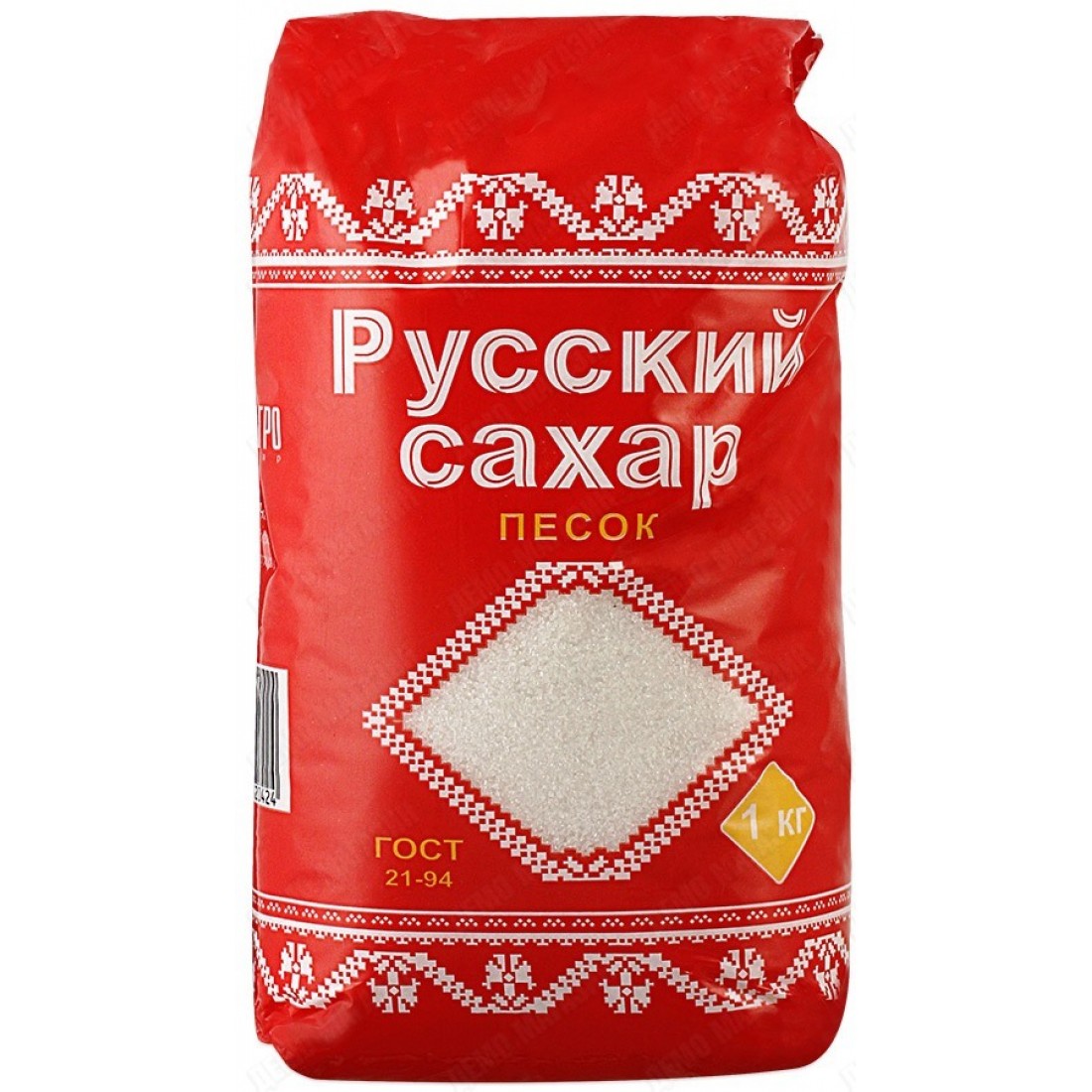 Русский сахар сахар-песок песок 1кг Ашан